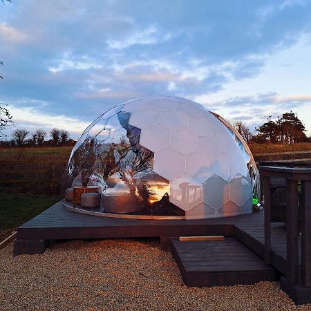 Luxury Glamping Dome With Views Of The Burren Boston Exterior foto