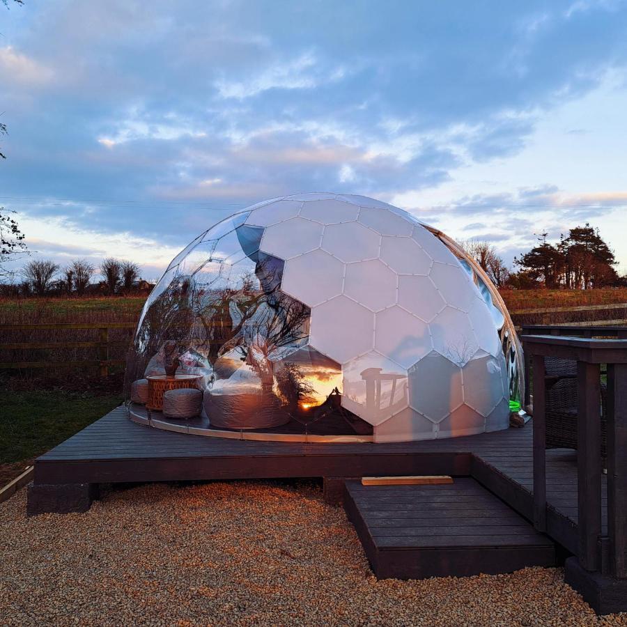 Luxury Glamping Dome With Views Of The Burren Boston Exterior foto