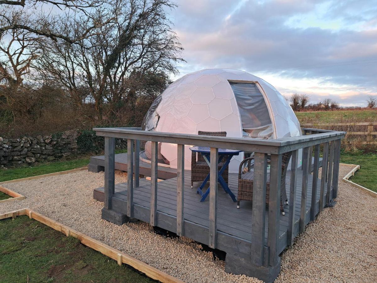 Luxury Glamping Dome With Views Of The Burren Boston Exterior foto